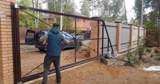 Купить услугу монтаж ворот Кропоткин, цена от 2632 руб.