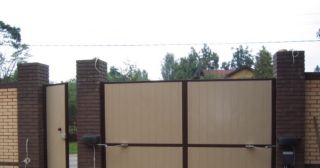 Купить распашные ворота автоматические Кропоткин, цена от 3842 руб.