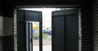 Купить гаражные ворота распашные Кропоткин, цена от 3948 руб.