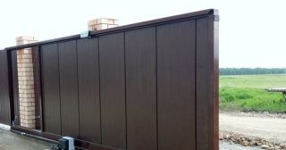 Купить откатные ворота автоматические Кропоткин, цена от 2843 руб.