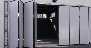 Купить промышленные ворота - Складные Кропоткин, цена от 6158 руб.