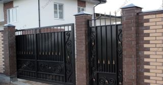 Купить распашные ворота кованные Кропоткин, цена от 4895 руб.